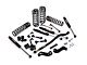 JKS Manufacturing 3.50-Inch J-Kontrol Standard Rate Coil Suspension Lift Kit with FOX 2.5 Performance Elite Series Shocks (18-24 Jeep Wrangler JL 4-Door, Excluding 4xe & Rubicon 392)