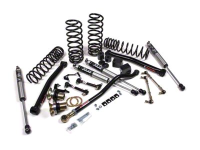 JKS Manufacturing 3.50-Inch J-Lander Suspension Lift Kit with FOX Adventure Series Shocks (18-24 Jeep Wrangler JL 4-Door, Excluding 4xe & Rubicon 392)