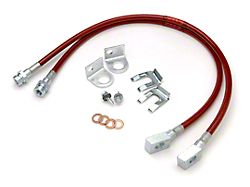 JKS Manufacturing HD Extended Brake Lines for 4 to 6-Inch Lift (87-95 Jeep Wrangler YJ)