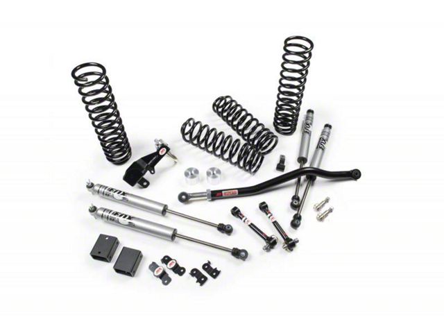 JKS Manufacturing JSPEC 2.50-Inch Suspension Lift Kit with Fox Shocks (07-18 Jeep Wrangler JK 4-Door)