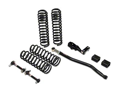 JKS Manufacturing JSPEC 3.5 Inch Suspension Lift Kit w/ JSPEC Gas Shocks (07-18 Jeep Wrangler JK 2-Door)