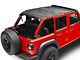 JTopsUSA Mesh Shade Top; Black (18-22 Jeep Wrangler JL 4-Door)