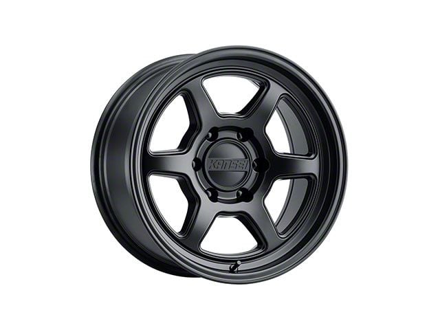 Kansei Off Road ROKU Matte Black 6-Lug Wheel; 17x8.5; -10mm Offset (10-24 4Runner)