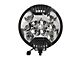 KC HiLiTES 6-Inch SlimLite Round LED Light; Spot Beam; Black (Universal; Some Adaptation May Be Required)