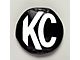 KC HiLiTES Light Covers; Black Vinyl