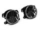 KC HiLiTES 4-Inch Gravity LED G4 Fog Lights; Clear (10-18 Jeep Wrangler JK)