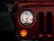 KC HiLiTES H4 Headlight Conversion Kit; Chrome Housing; Clear Lens (07-18 Jeep Wrangler JK)