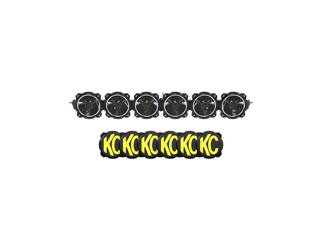 KC HiLiTES 39-Inch Gravity Titan LED Light Bar; 6-Light (Universal; Some Adaptation May Be Required)