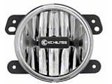 KC HiLiTES 4-Inch Gravity G4 LED Fog Light (10-18 Jeep Wrangler JK)