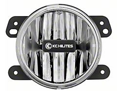 KC HiLiTES 4-Inch Gravity G4 LED Fog Light (10-18 Jeep Wrangler JK)