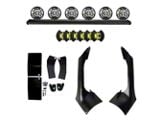 KC HiLiTES 50-Inch Overhead Xross Bar with Slimlite LED 6-Light Kit (18-24 Jeep Wrangler JL, Excluding Rubicon 392)