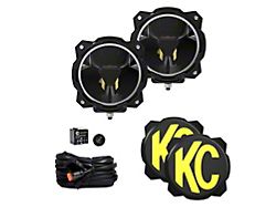 KC HiLiTES 6-Inch Gravity Titan LED Lights; SAE Driving Beam (Universal; Some Adaptation May Be Required)