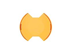 KC HiLiTES 6-Inch SlimLite LED Light Shield; Amber