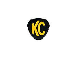 KC HiLiTES FLEX ERA 3 Light Shield / Hard Cover; Black