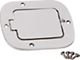 Billet Style Gas Hatch; Polished Stainless Steel (77-95 Jeep CJ5, CJ7, Wrangler YJ)