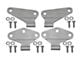 Body Door Hinge Set; Ready to Paint (07-18 Jeep Wrangler JK 2-Door)