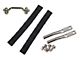 Door Strap Kit; Polished Stainless Steel (97-06 Jeep Wrangler TJ)