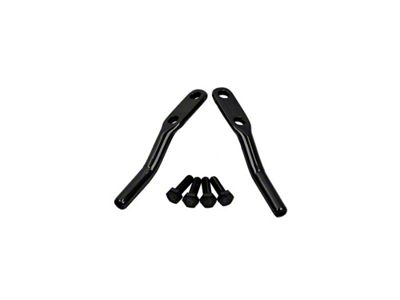 Door Strap Pin; Black Powder Coated Stainless Steel; Pair (97-06 Jeep Wrangler TJ)