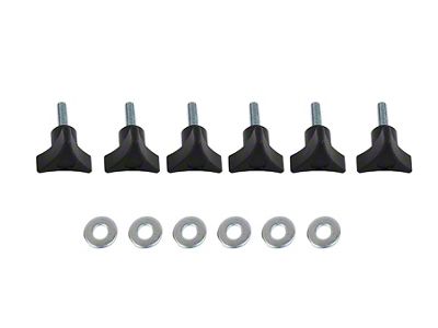 Hardtop Quick Release Screws (03-25 Jeep Wrangler TJ, JK & JL)