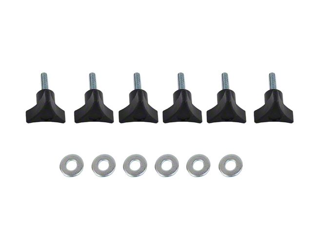 Hardtop Quick Release Screws (03-24 Jeep Wrangler TJ, JK & JL)