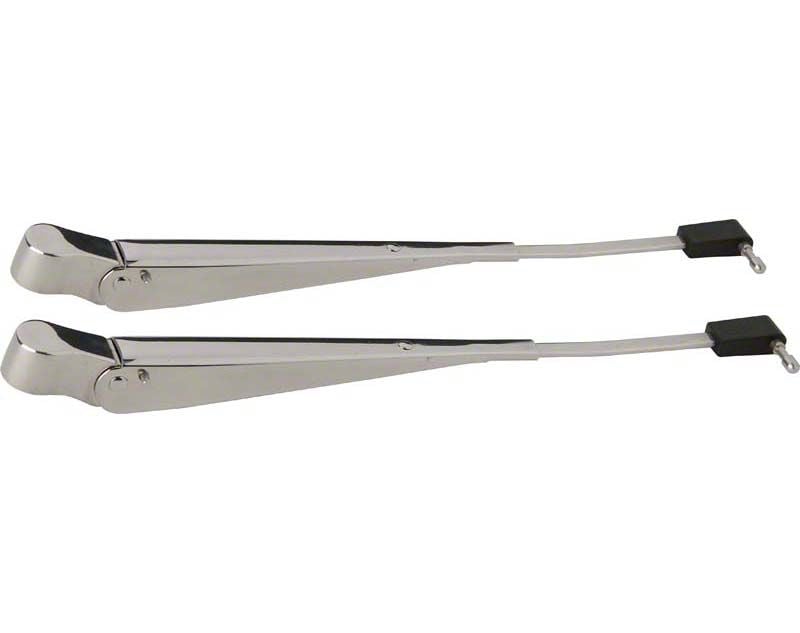 Jeep Wrangler Windshield Wiper Arms Polished Stainless Steel Pair 87 95 Jeep Wrangler Yj