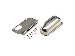 Windshield Wiper Motor Cover; Polished Stainless Steel (76-86 Jeep CJ5 & CJ7)