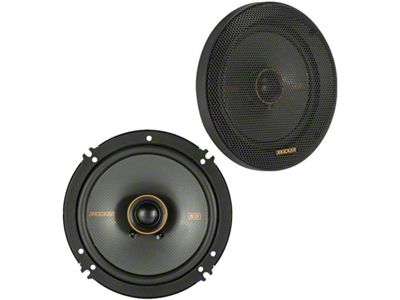 Kicker KS-Series 6.50-Inch Coaxial Speakers (Universal; Some Adaptation May Be Required)