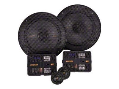 Kicker KS-Series 6.50-Inch Component Speakers (Universal; Some Adaptation May Be Required)