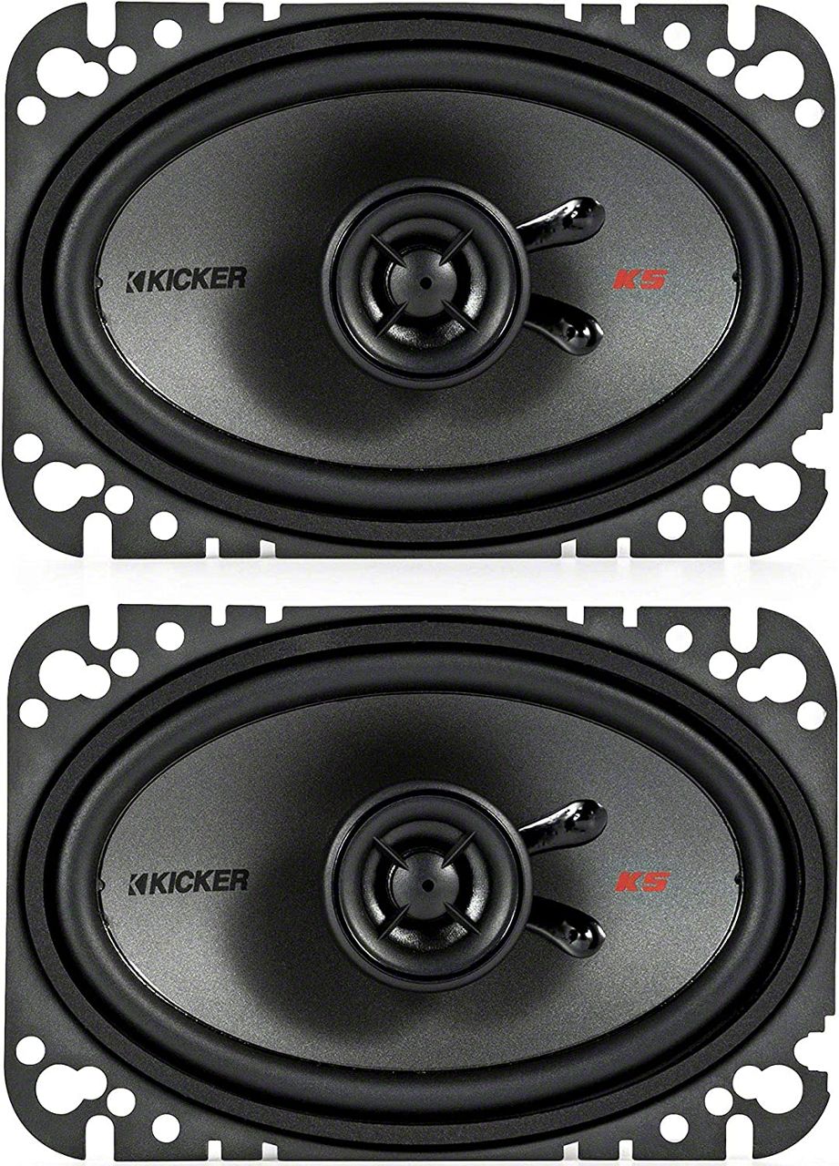 Kicker Jeep Wrangler Ks Series X Inch Coaxial Speakers Ksc Jeep Wrangler Yj Tj