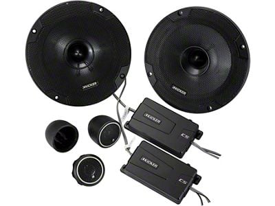 Kicker CS-Series 6.50-Inch Component Speakers (07-21 Tundra)