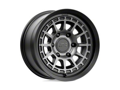 KMC Canyon Satin Black with Gray Tint 6-Lug Wheel; 16x8; 0mm Offset (03-09 4Runner)