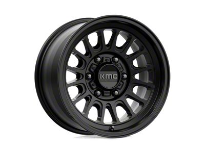 KMC Impact OL Satin Black 6-Lug Wheel; 17x9; -12mm Offset (03-09 4Runner)