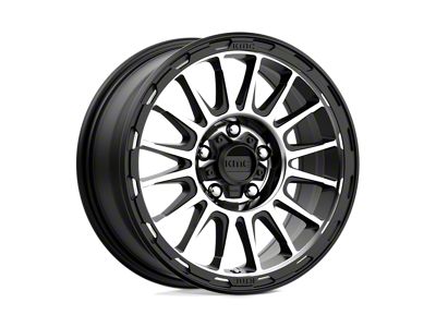 KMC Impact Satin Black Machined 6-Lug Wheel; 16x8; 0mm Offset (03-09 4Runner)