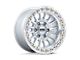 KMC IMS Gloss Silver with Machined Face 6-Lug Wheel; 18x9; 30mm Offset (03-09 4Runner)