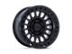 KMC IMS Matte Black with Gloss Black Lip 6-Lug Wheel; 17x8.5; 25mm Offset (03-09 4Runner)