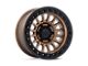 KMC IMS Matte Bronze with Gloss Black Lip 6-Lug Wheel; 18x9; 30mm Offset (03-09 4Runner)