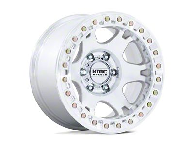 KMC VI Beadlock Machined 6-Lug Wheel; 20x10; -48mm Offset (03-09 4Runner)