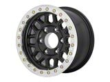 KMC Grenade Desert Beadlock Satin Black 6-Lug Wheel; 17x8.5; 0mm Offset (03-09 4Runner)