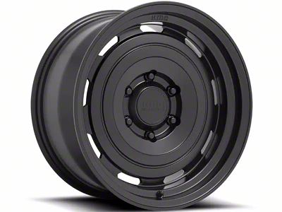 KMC Roswell Satin Black 6-Lug Wheel; 17x8.5; 18mm Offset (03-09 4Runner)