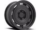 KMC Roswell Satin Black 6-Lug Wheel; 17x8.5; 18mm Offset (03-09 4Runner)