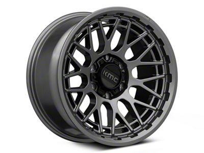 KMC Technic Anthracite 6-Lug Wheel; 17x8.5; 0mm Offset (03-09 4Runner)