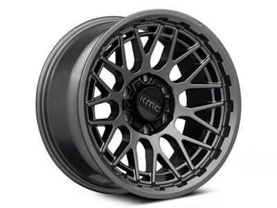 KMC Technic Anthracite 6-Lug Wheel; 17x8.5; 18mm Offset (03-09 4Runner)