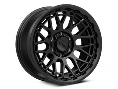 KMC Technic Satin Black 6-Lug Wheel; 18x9; 18mm Offset (03-09 4Runner)