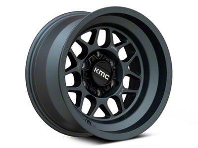 KMC Terra Metallic Blue 6-Lug Wheel; 17x8.5; 0mm Offset (03-09 4Runner)