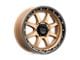 KMC Chase Matte Bronze with Black Lip 6-Lug Wheel; 20x9; 18mm Offset (04-15 Titan)