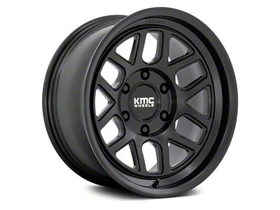 KMC Mesa Forged Monoblock Satin Black 6-Lug Wheel; 18x9; 0mm Offset (04-15 Titan)