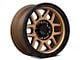 KMC Mesa Matte Bronze with Black Lip 6-Lug Wheel; 20x9; 0mm Offset (04-15 Titan)