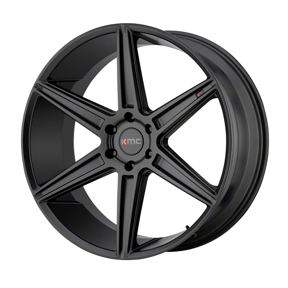 Kmc Titan Prism Truck Satin Black Lug Wheel X Mm Offset Km Titan