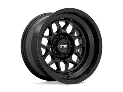 KMC Terra Satin Black 6-Lug Wheel; 20x9; 0mm Offset (04-15 Titan)