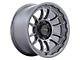 KMC Wrath Matte Anthracite 6-Lug Wheel; 20x9; 0mm Offset (04-15 Titan)